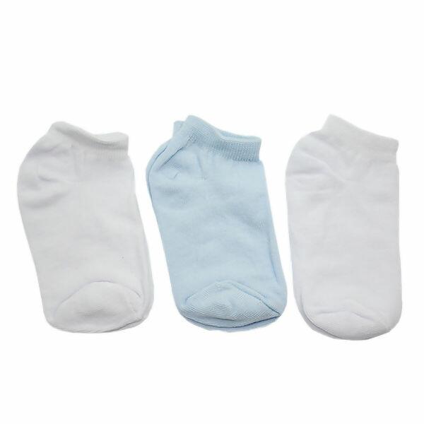 Kit Meia Sapatilha Invisível Esportiva TAM P 3pares Delos You | 1119